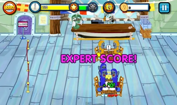 SpongeBob Diner Dash android App screenshot 2